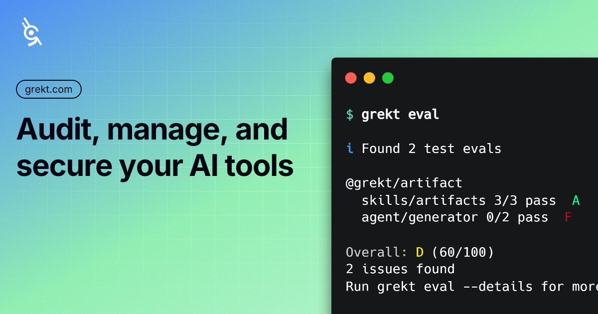 Setup | grekt - Open source MCP & AI tool manager